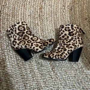 Rag & Bone Leopard Booties Size 39.5 (9.5 US)
